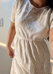 White Lace Dress