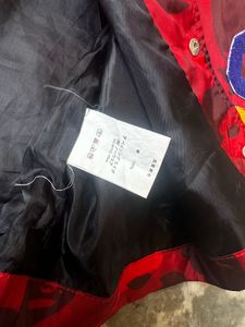 Y2K Bape Red Camo Coach Jacket