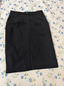 Classic Black Pencil Skirt