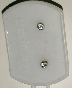 Ear rings second top Diamond fancy 1 pair