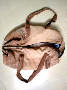Good Condition Used Handmade Cotton Cloth Handbag