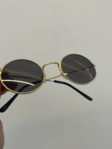 Round Gold Frame Sunglasses