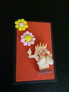 2 Statue of Liberty Miniature Figurine and Magnet