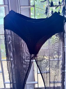 Flared Mesh Pants