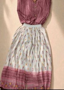 Combo Outfit : bohemian print co-ord set &amp; floral