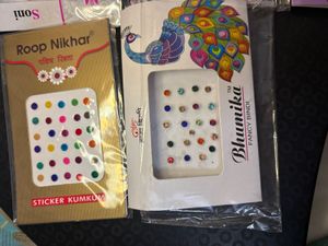 Set of 6 Designer Bindi Packs