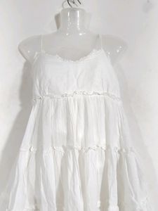 Bailey White Single Strap Dress (Women)