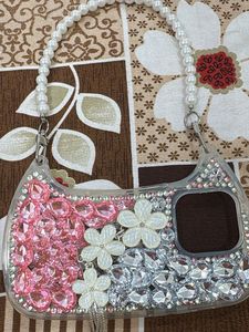 Luxury Bling Phone Case with Pearls