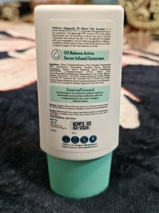 Wishcare Niacinamide oil balance fluid sunscreen