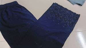 combo set of three plazo. free size with elastic