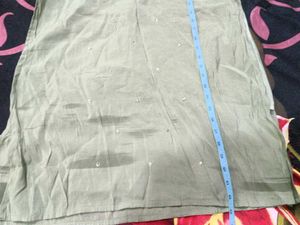 Today offer only @299 Kurta set sea green