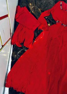 Stunning Red Ethnic Gown