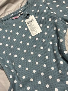 New Cute Polka Dots Fitted Top🌀