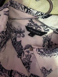Chic Printed Long Sleeve Shirt