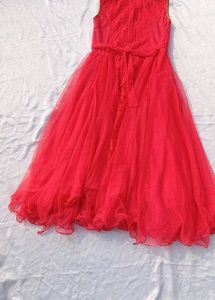 Beautiful Red Ethnic Gown