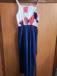 Strapped Back Zip Jumpsuit