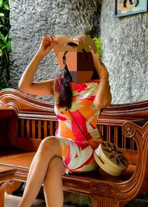 Floral Print Bodycon Dress