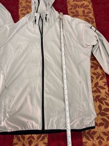Calvin Klein Light Grey Hooded Jacket