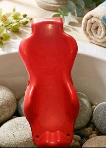 Red Bathroom Soap Dispenser