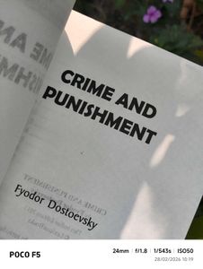 Crime and Punishment by Fyodor Dostoevsky
