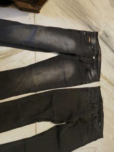 Men's Charcoal Grey Jeans