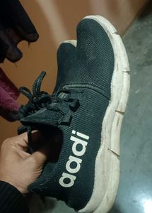 Aadi Black Casual Sneakers