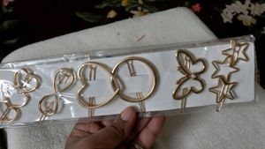 New Look Metal Hair Clip Set