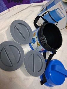 Haans Blue Lunch Break Tiffin Carrier