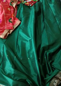 lahenga choli set green new