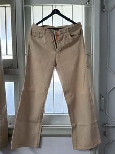 Khaki Wide Leg Jeans