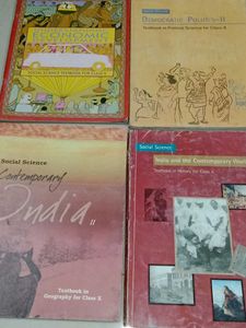 Class 10 NCERT Books Set - 4 Textbooks