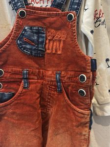 Cute Kids Denim Overalls