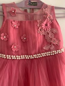 2 Beautiful Pink Frock for Girls compo