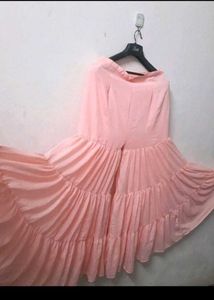 Elegant Pink Embroidered Lehenga Choli