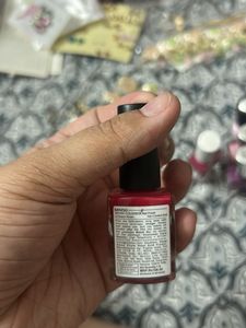 Vibrant Red Nail Polish