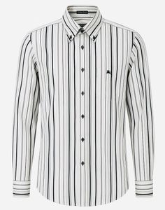 Burberry Classic Striped Button-Down Shirt