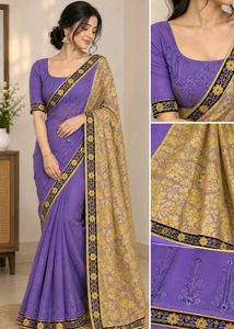 Beautiful saree Choli Set