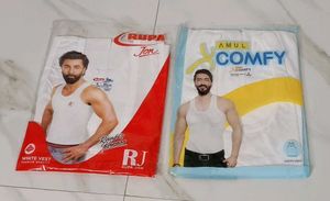 Rupa & Amul Comfy Vests - Pack of 2