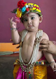 Adorable Baby Krishna Costume