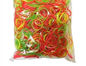100 Colorful Rubber Bands
