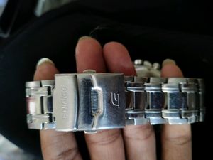 Mens Edifice Casio Watch Silver