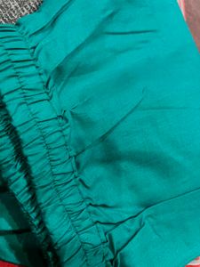 Teal Embroidered suit