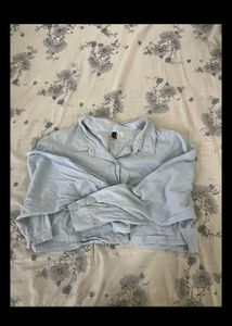 Light Blue Button-Up Shirt