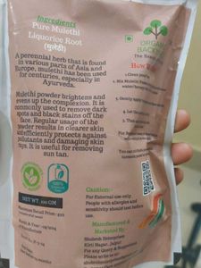 Organic Backyard Mulethi Powder