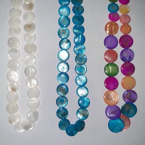 Mother of Pearl Necklaces - 3 Set