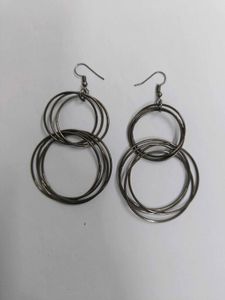 combo of four Unique Statement Hoop Earrings