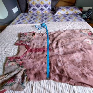 Elegant Floral Print Kurta