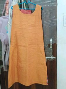 Patterned Sleeveless Dress
