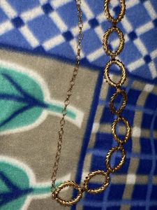 Gold Tone Chain Belt
