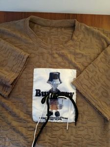 Textured Brown Tee